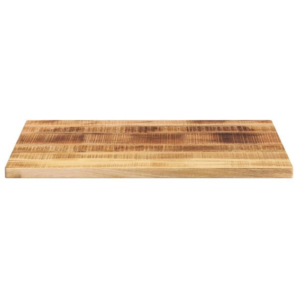 vidaXL Tafelblad rechthoekig 90x60x3,8 cm massief ruw mangohout