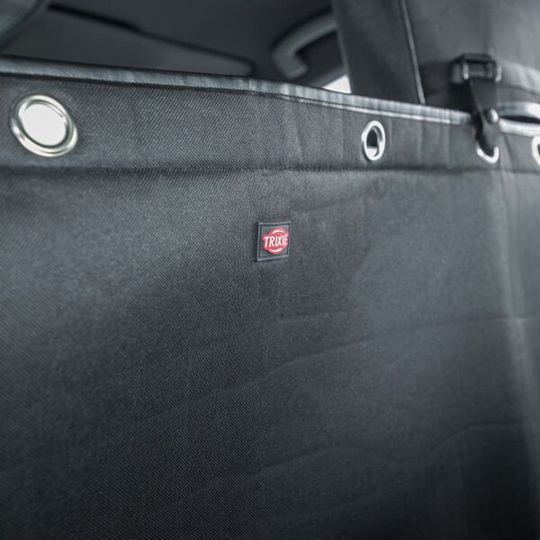 TRIXIE Beschermhoes achterbank voor honden deelbaar 145x160 cm zwart