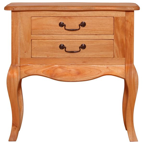 vidaXL Bijzettafel 60x30x60 cm massief mahoniehout