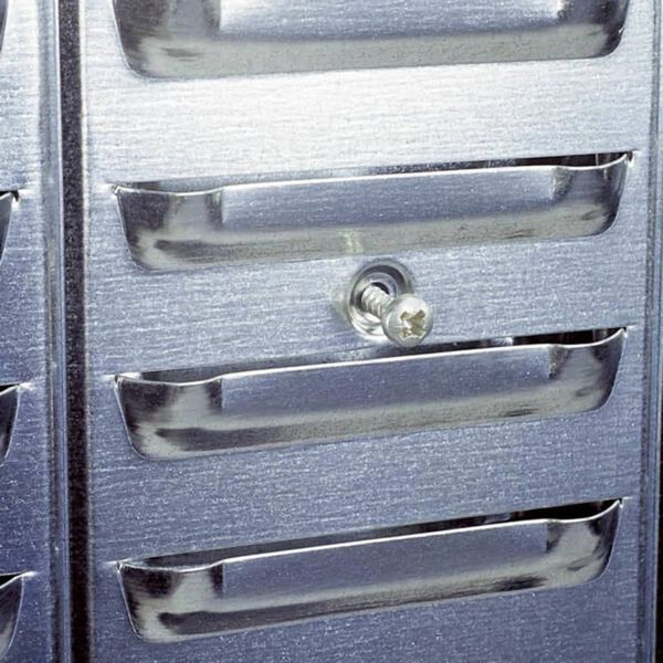 Raaco Wandpaneel 2 st met 32 bakken 181211