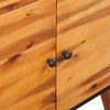 vidaXL Dressoir 90x33,5x83 cm massief acaciahout