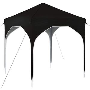 vidaXL Pop-up partytent 194 x 194 x 245 cm Zwart