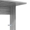 vidaXL Bijzettafel Grijs Sonoma 40 x 38 x 62,5 cm Bewerkt hout