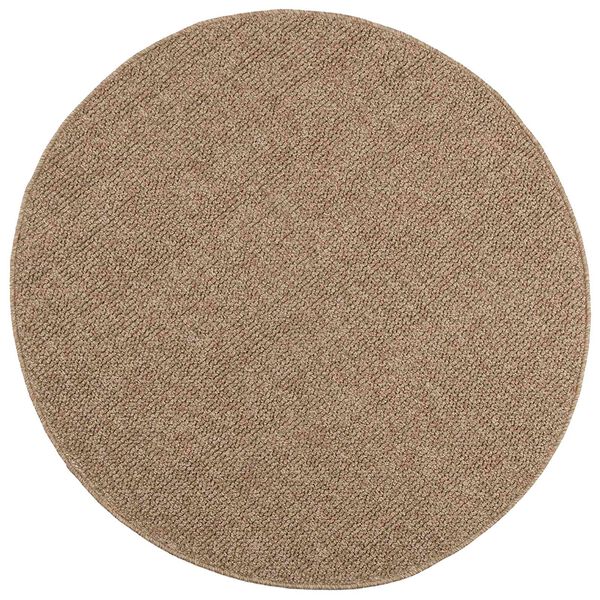 vidaXL Vloerkleden Rond HUARTE Naturel &Oslash; 200 CM Polyester