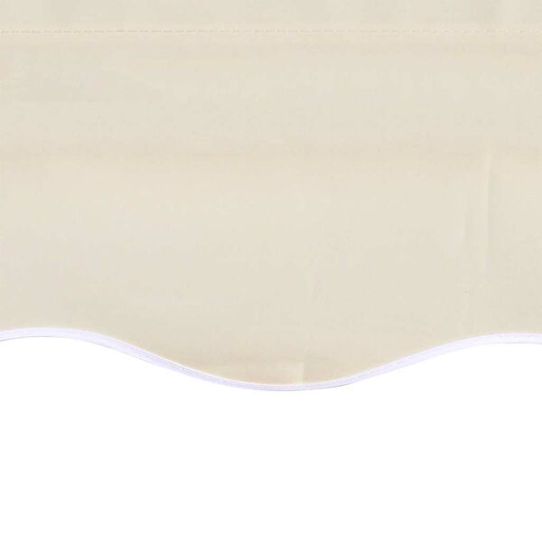 vidaXL Luifeldoek 500x300 cm canvas cr&egrave;me