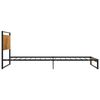 vidaXL Bedframe metaal 100x200 cm