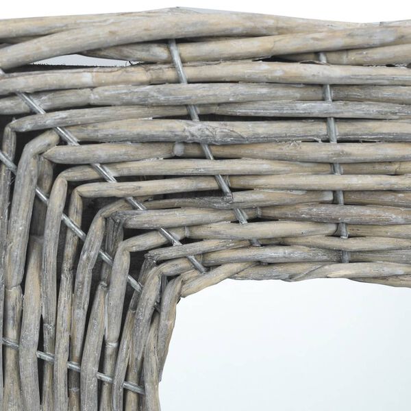 vidaXL Spiegel 50x50 cm wicker