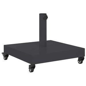 vidaXL Parasolvoet Donkergrijs 45 x 45 x 31,5 cm