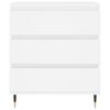 vidaXL Dressoir 60x35x70 cm bewerkt hout wit