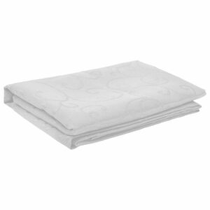 vidaXL Tafelkleed Vierkant Wit 90 x 90 cm