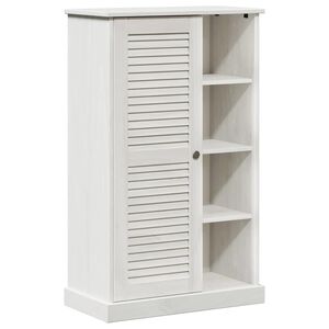 vidaXL Badkamerkast met plank VIGO Wit en Antiek Wit 68 x 34 x 110 cm