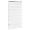 vidaXL Zebra rolgordijn 90,9 x 150 cm stofbreedte 86,7 cm wit