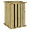 vidaXL Plantkisten Bruin 33 x 33 x 45 cm Ge&iuml;mpregneerd grenenhout