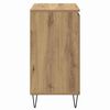 vidaXL Dressoir Artisan Eiken 60 x 35 x 70 cm Bewerkt hout