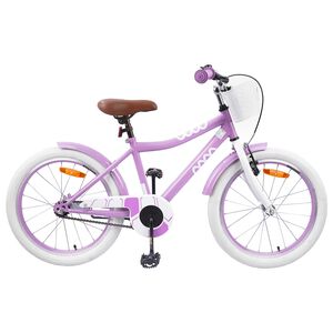 vidaXL Kinderfiets 20 Inch voor 6-11 jaar oud Paars
