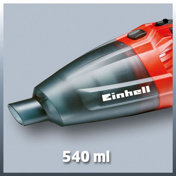 Einhell Draadloze stofzuiger 540 ml TE-VC 18 Li solo 2347120