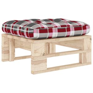 vidaXL Tuinhocker pallet ge&iuml;mpregneerd grenenhout