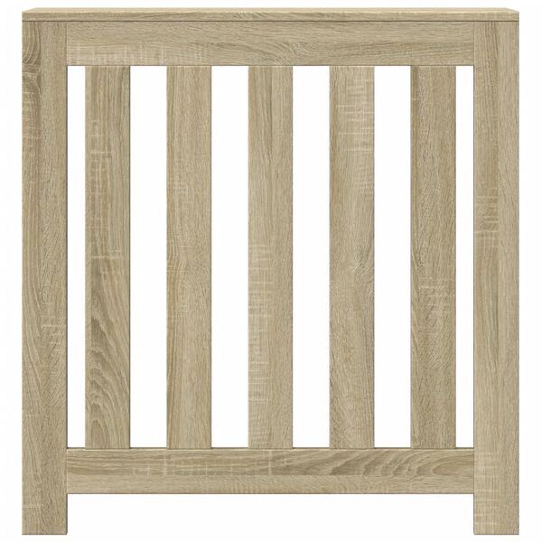 vidaXL Radiatorombouw 78x20x82 cm bewerkt hout sonoma eikenkleurig