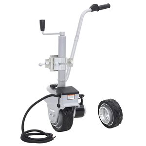 vidaXL Neuswiel gemotoriseerd 12 V 350 W aluminium
