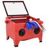 vidaXL Stralingscabine 94,8 L 125 PSI Koudgewalst staal