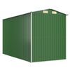 vidaXL Tuinschuur 192x357x223 cm gegalvaniseerd staal groen