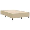 vidaXL Platform bedframe Grijs groen 120 x 200 cm Stof