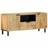 vidaXL Tv-meubel 105x33x46 cm massief mangohout bruin