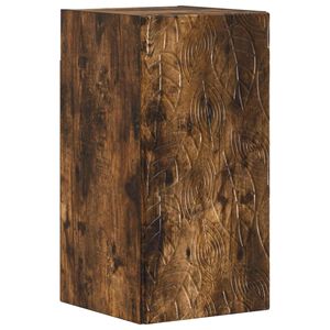 vidaXL Badkamer wandkast DELFT Gerookt eiken 30 x 31 x 59 cm
