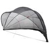 vidaXL Pooldome 546 x 516 x 250 cm 185T polyester met PU-coating Zwart