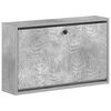 vidaXL Wandgemonteerde Schoenkast DELFT 71 x 17 x 43 cm Bewerkt hout