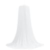 vidaXL Klamboe voor bed 3 st 156 mesh Wit ⌀56 x 220 cm Polyester