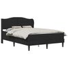 vidaXL Bedframe met hoofdeinde Zwart 120 x 200 cm Fluweel