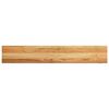 vidaXL Vensterbanken 2 st 120x20x2 cm massief eikenhout lichtbruin