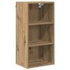 vidaXL Hangkast Artisan Eiken 40 x 29,5 x 80 cm Bewerkt hout