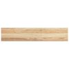 vidaXL Vensterbanken 2 st onbehandeld 100x20x2 cm massief eikenhout