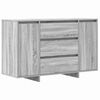 vidaXL Dressoir Grijs Sonoma 120 x 41 x 75 cm Bewerkt hout