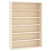 vidaXL Houten verzamelvitrine met 6 planken 40x8,5x55 cm