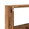 vidaXL Wandkast 158x18x53 cm bewerkt hout oud houtkleurig