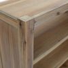 vidaXL Boekenkast met 5 schappen 80x30x140 cm massief acaciahout