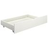 vidaXL Bedframe met 2 lades massief grenenhout wit 90x200 cm