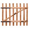 vidaXL Poort enkel 100x90 cm ge&iuml;mpregneerd hazelaarhout