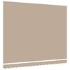 vidaXL Vervangingsdoek voor zonnescherm Beige 380 x 295 cm Polyester