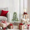 vidaXL Kerstboom met 150 LED met standaard Groen 65 cm PE