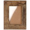 vidaXL Fotolijsten 2 st 23x28 cm massief gerecycled hout en glas