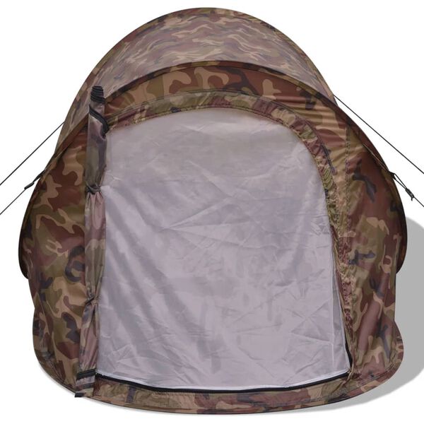 vidaXL Tent pop-up 2-persoons camouflage