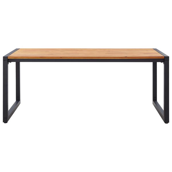 vidaXL 7-delige Tuinset grijs