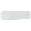 vidaXL Gazonranden 5 pcs Zilver 100 x 25 x 0,07 cm
