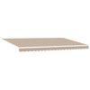 vidaXL Markies Beige 500 x 300 x 165 cm Polyester en Metaal