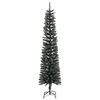 vidaXL Kunstkerstboom met 300 LED Groen 240 cm PVC en Plastic en Staal