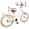 vidaXL Kinderfiets 20 Inch 6-11 Wit